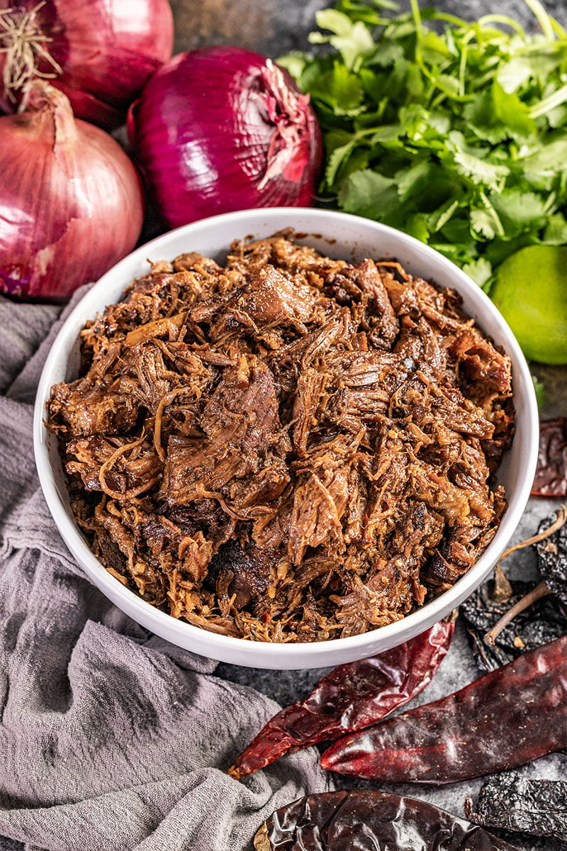 Mexican beef Barbacoa.